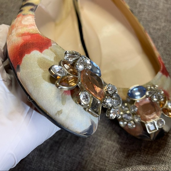 Nine West blingbling flower flats - Picture 6 of 10